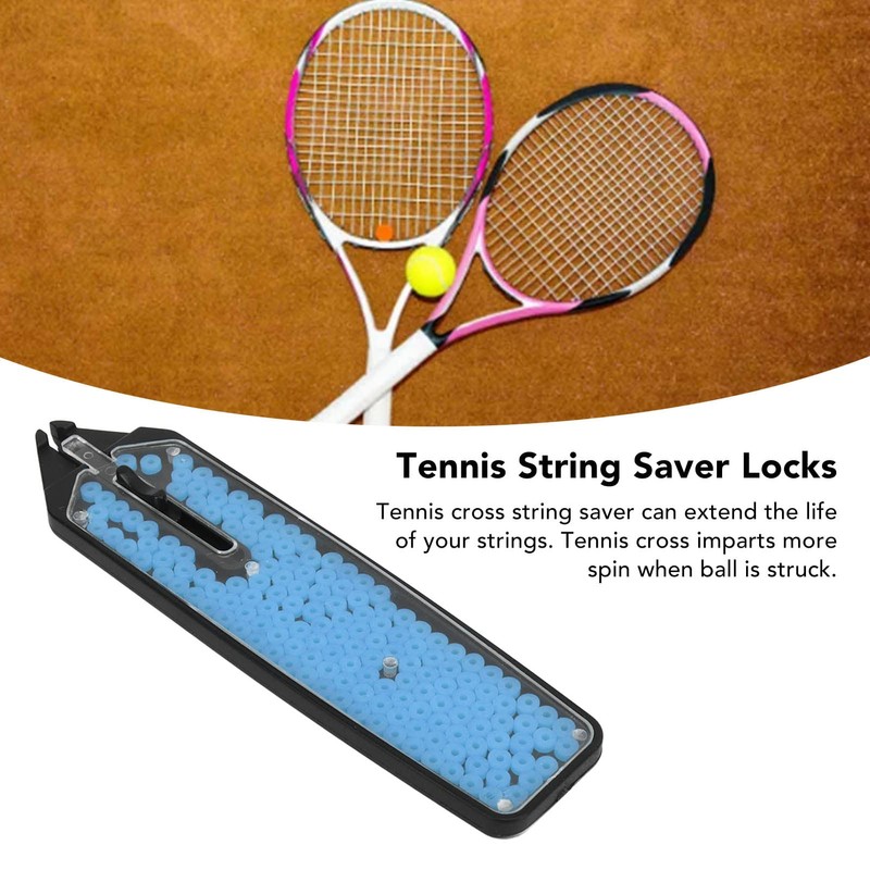 Socobeta Tennis String Saver LocksReplacement String Saver for Tennis Racket,
