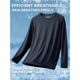 VANLENS FR Shirts for Summer 4.5OZ Lightweight Moisture Wicking Modacrylic Permanent Flame Retardant Crew T-Shirt CAT1