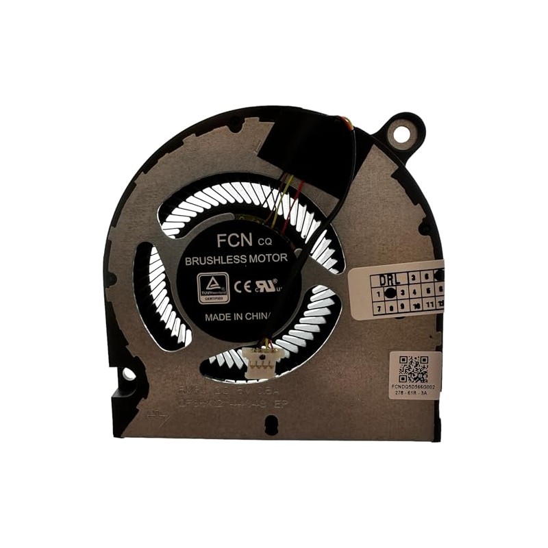 CPU Cooling Fan for Acer TravelMate P2 TMP214-41, TMP214-52, TMP214-53,