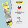 Online 6x Compatible Parker Ballpoint Pen Refills G2 Format Line