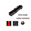 ZYUNMALL Red Light Flashlight, Single Mode Mini LED Flashlight for
