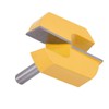 8x57mm Router Bit Bottom Surface Planing Woodworking Milling Cutter