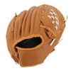 Baseball Glove Ergonomic PU Leather Baseball Mitts Softness Professional Baseball