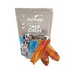 Water Buffalo Ear with Meat Dog Chew - Pack of