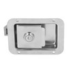 Travel Trailer Lock Stainless Steel Flush Mount Paddle Type Toolbox