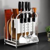 Kitchen Utensils Organizer Stainless Steel Cutting Board Chopsticks Spoons Kitchen