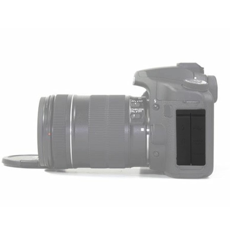 Replacement Side Door for 50D Camera,Waterproof Rubber Camera Side Door