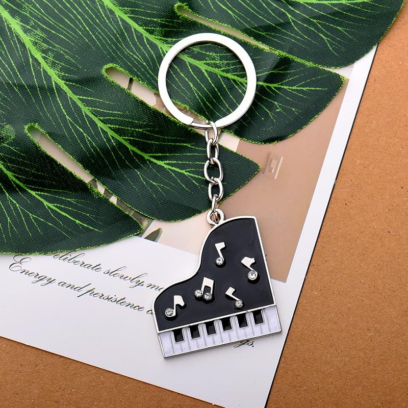 Piano Keychain Accessories for Men Women Piano Gifts for Music