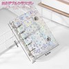 Sticker Book, Star Pattern, Clear Binder, M5/A6 Size, Includes 20