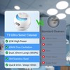 Ultrasonic Retainer Cleaner Machine with Digital Timer, 45kHz Deep Cleaning