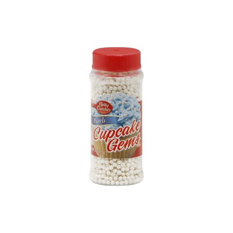 Betty Crocker Pearls Cupcake Gems 2 oz
