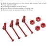 Front Rear Drive Shaft Aluminum Alloy Driveshaft CVD for Traxxas