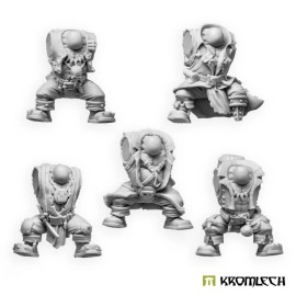 Wargame Exclusive Kromlech Raging Heroes Orc Corsairs Kaptin Bodies x5 Kromlech Freebooterz Pirate Ork Flash Gitz Badrukk
