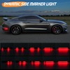 Aexploer LED Side Marker Lights Compatible with Mustang S550 GT