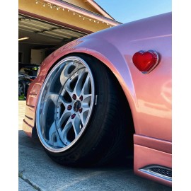 Unbranded pink Japanese heart side marker JDM,Supra,Skyl