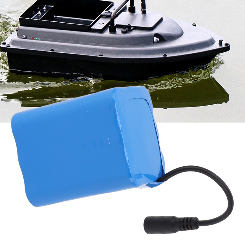 RC Boat Battery 7.4V 17000mAh Large Capacity Safe Charge Light