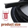 DACIRTY Dashboard Edge Trim Seal, 6.56Ft High Elastic Flexible Rubber