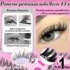 Wosheer Pestañas Postizas Autoadhesivas Sin Pegamento 10-16mm longitud mixta curva
