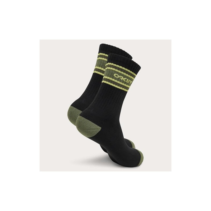 Oakley ICON B1B SOCKS 2.0 Men's Socks, (02E) BLACKOUT, M