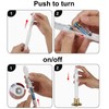 6 Pack Flameless LED Taper Candles with Remote & Timer