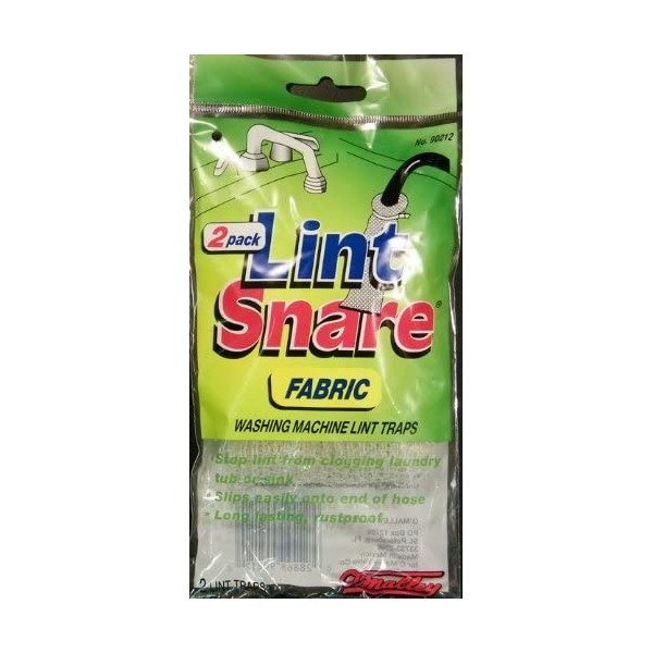 O'malley Lot of 24 90212 Snare Fabric Washing Machine Lint Traps (12 Packs of 2)
