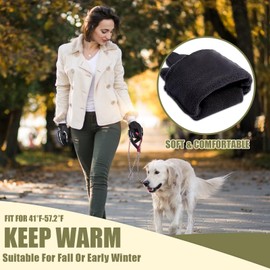 Pixel Panda Winter Gloves Men Women Warm Gloves for Cool Cold Weather Touch Screen Water-Resistant Windproof Glove for Running Driving Cycling Hiking Walking Sports Gardening