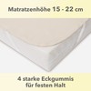 STUDIO Molton Mattress Protector 200 x 200 cm, Made in