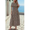 PRETTYGARDEN Flutter Sleeve Floral Spring Dresses for Women 2025 Casual