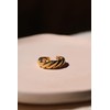 Positiva Jewelry Waterproof Gold Ring Women - Adjustable Ring, Tarnish