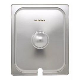 Dilitools Tapa Ranurada Para Inserto Medio Acero Inoxidable Dilitools