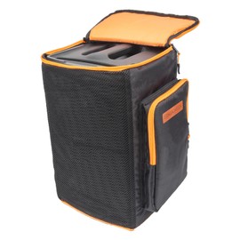 Protective Cover for EON ONE Compact Speaker Double-Layer Shield, Scratch-Resistant, Dust proof Shell, Breathable Mesh Sleeve, Custom Fit Speaker Jacket w/Storage Pocket (Nylon Cover)