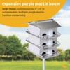 Birds Choice Premium Aluminum Purple Martin House – 8 Room,