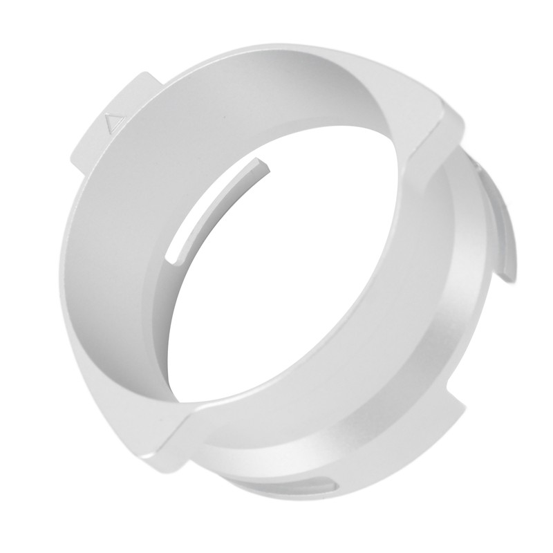 Dosing Funnel Aluminium Alloy Splash Proof Rotatable Coffee Dosing Ring