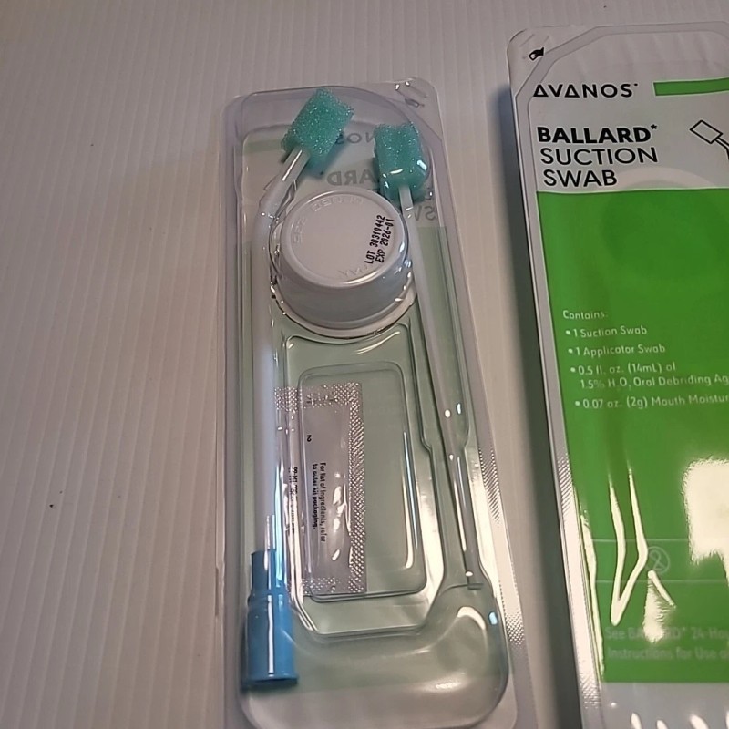 Avanos 4x Avanos Ballard 24hr Oral Cleansing Care Kit Suction