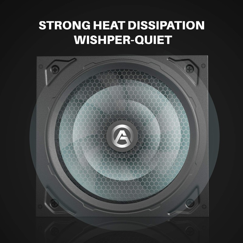 Power Supply 850W Fully Modular 80Plus Gold Certified PSU (ARESGAME,