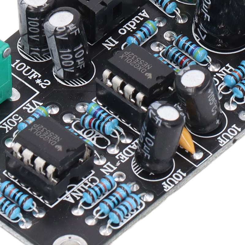 Headphone Amplifier Board Audio OP AMP Module 2 Channel Portable