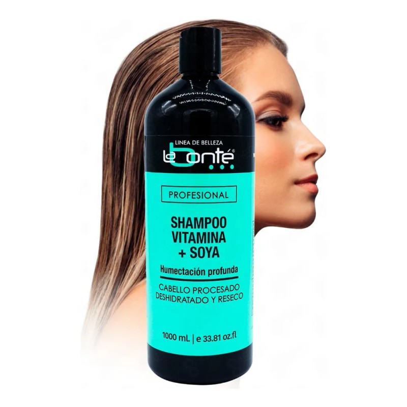 Shampoo Y Vitamina E Keratina + Soya 1kg Labonte