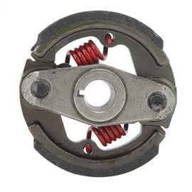 Motorcycle Clutch 2 Springs, Clutch for Pocket Bike Metal Clutch Pad High Performance Replacement for Mini Motorcycle Quad ATV Dirt Bike Scooter