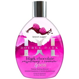 Tan Inc Brown Sugar Double Dark Black Chocolate Raspberry Cream 400X Bronzer Tan Inc.