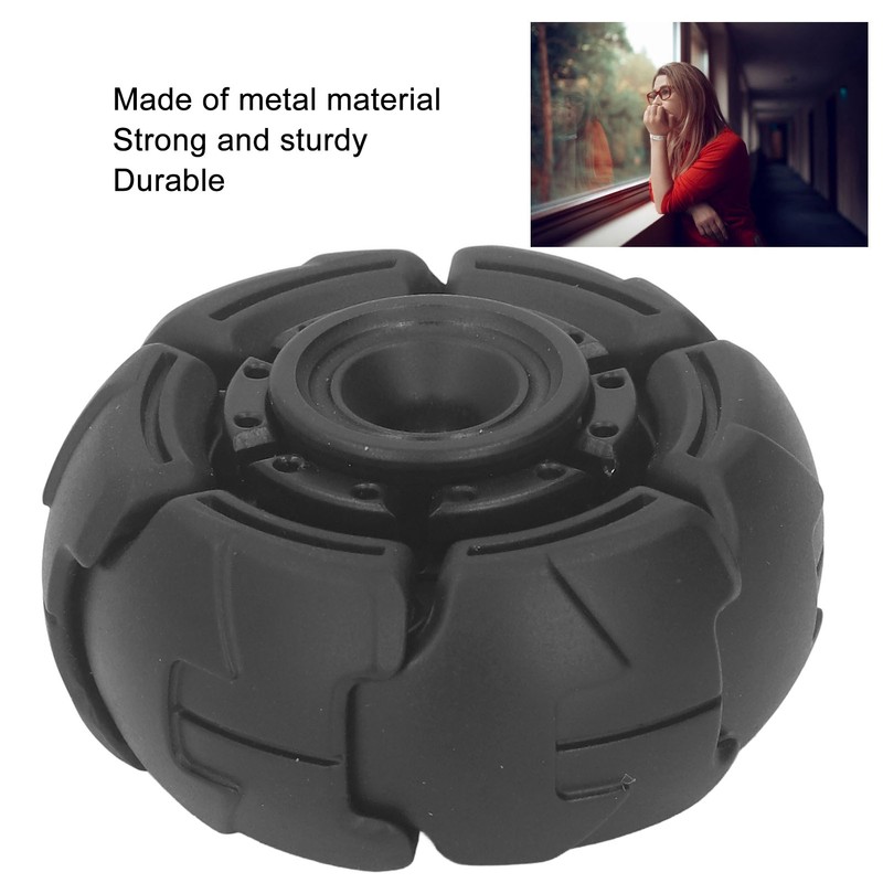 Decompression Fingertip Gyroscope Reduce Anxiety Alloy Deformation Rotating Gyroscope for