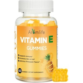 Aromlife Vitamin E 400 IU Gummies for 268mg Per Serving Vitamin E Gummies for Women and Men Skin, Vitamin E 400 IU Gummies for ,, 1개 / Aromlife Vitamin E 400 IU Gummies for 268mg Per Serving Vitamin E Gummies for Women and Men Skin, Vitamin E 400 IU Gummies for ,, 1개