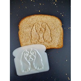 Cavalier King Charles Spaniel Bread Stamp - Dog Face