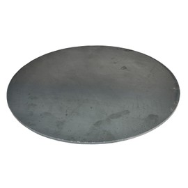Steel Round Thickness 3 mm Diameter 100-600 mm Plasma Cut - Steel Disc - Round Steel Plate (Diameter 120 mm)