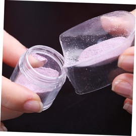 Baluue 4 Pcs French Dip Nail Powder Container Set Mold Guides for Manicure Art Dipping Tray for Nail Tips for and Professionals