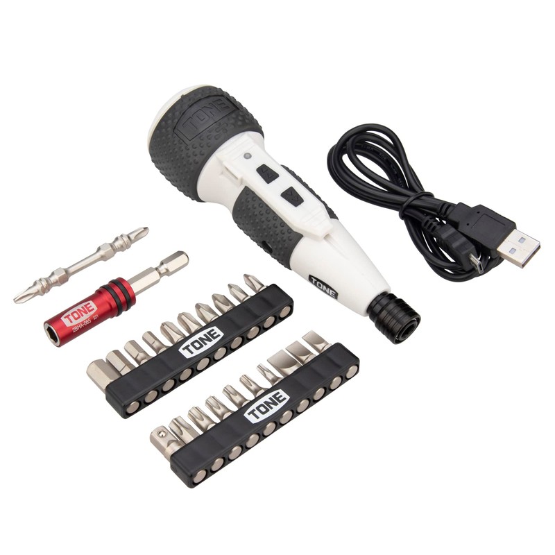Tone CHD221S Electric Screwdriver Bit Set, Bit Drive & 0.25