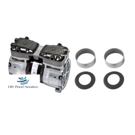 GAST 87R6 Rebuild / Service Kit SRC50 Compressor *CUPS & Sleeves K964 75R6