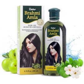 Hair Oil Dabur Brahmi Amla Natural Moisturizing 200ml