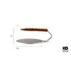 Kockums Jernverk Smash Burger Press with Leather Handle - Smashburger