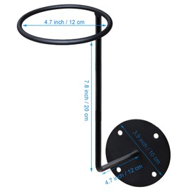 HAINANSTRY Motorcycle Accessories, Helmet Holder Helmet Hanger Rack Wall Mounted Hook for Coats, Hats, Caps - Upgraded