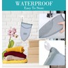2Pcs Bügelhandschuh, Bügelhandschuh für Dampfglätter, Hitzebeständiger & Wasserdichter Handschuh mit